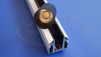Профиль трековый для натяжного потолка Infinity STS 5857 ВК