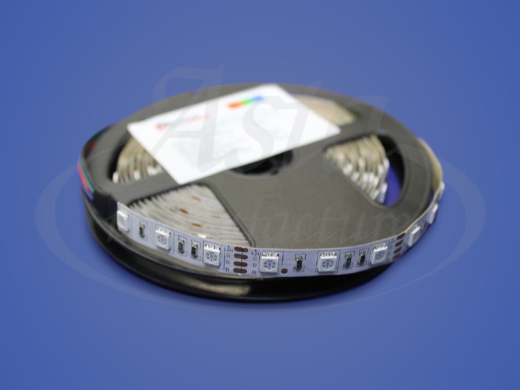 Светодиодная лента открытая SMD 5050 60LED/m IP33, 12 V, RGB Светодиодная лента открытая SMD 5050 60LED/m IP33, 12 V, RGB